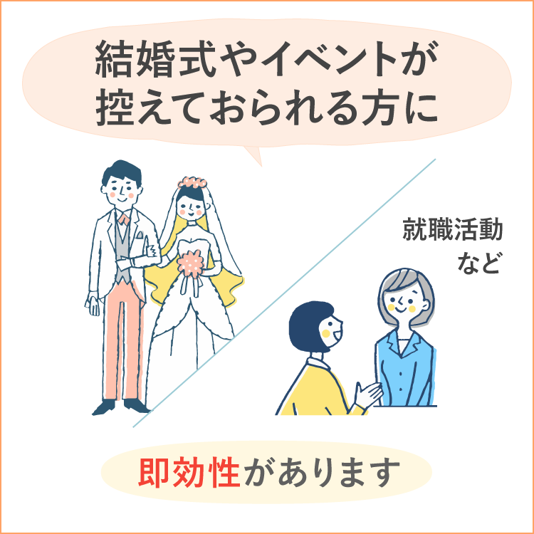 即効性のあるオフィスホワイトニング